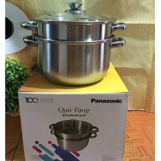 Nồi hấp từ panasonic size 24cm dầy inox 430