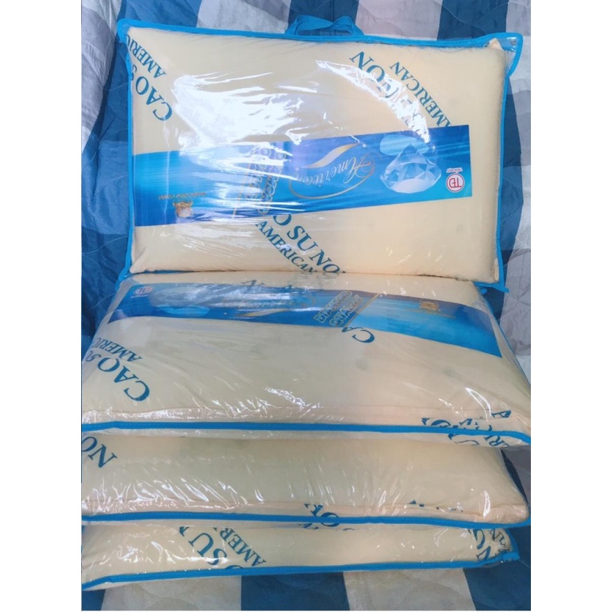 RUỘT GỐI NẮM CAO SU NON CAO CẤP 40X60 - RUỘT GỐI NẰM GÒN