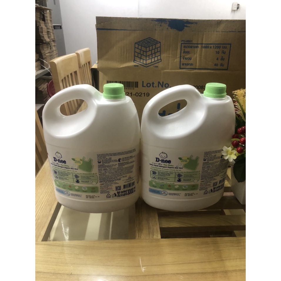 Nước Giặt Quần Áo Em Bé Dnee Thái Lan 3000ml Xịn Sò Nhé Mọi Người. compo 2 can