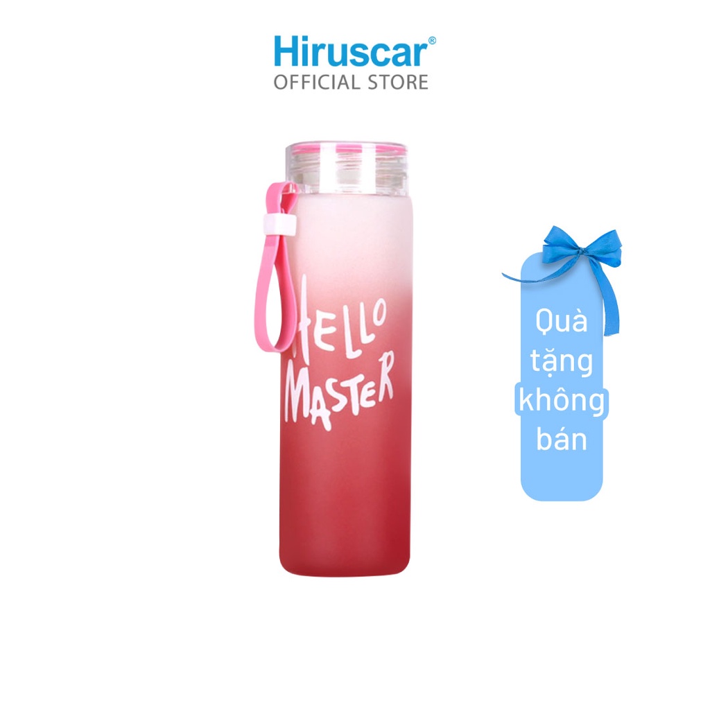 (Quà tặng không bán) Bình thủy tinh Hello Master 500ml