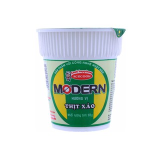 Mì Gói Ly Thịt Xào Modern