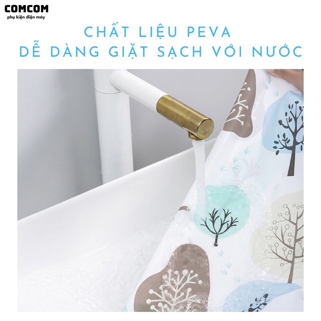 Áo trùm máy giặt YALIJIN - Vải Peva chống nước, chống nắng - Họa tiết xinh xắn thích hợp decor, trang trí nhà cửa