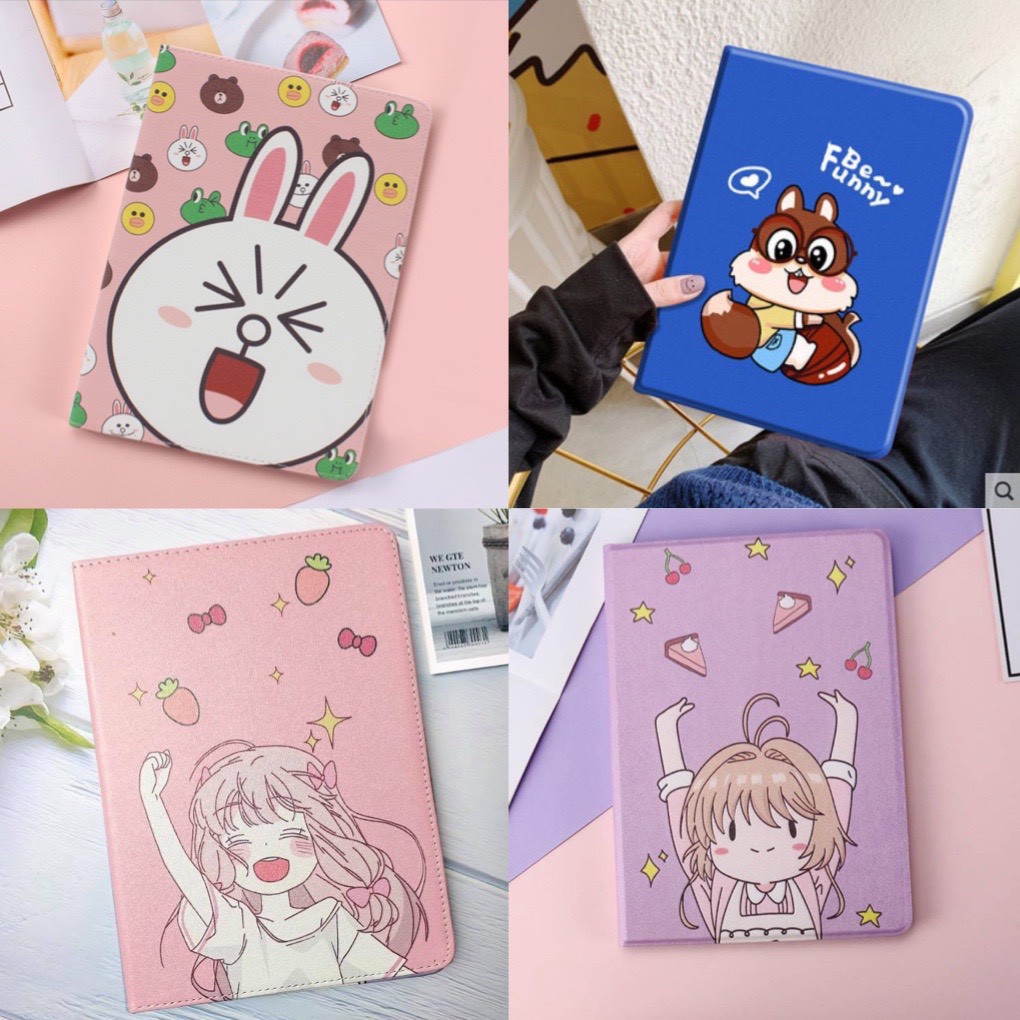 [SALE] Bao Da iPad Hoạt Hình,Dễ Thương (P3)