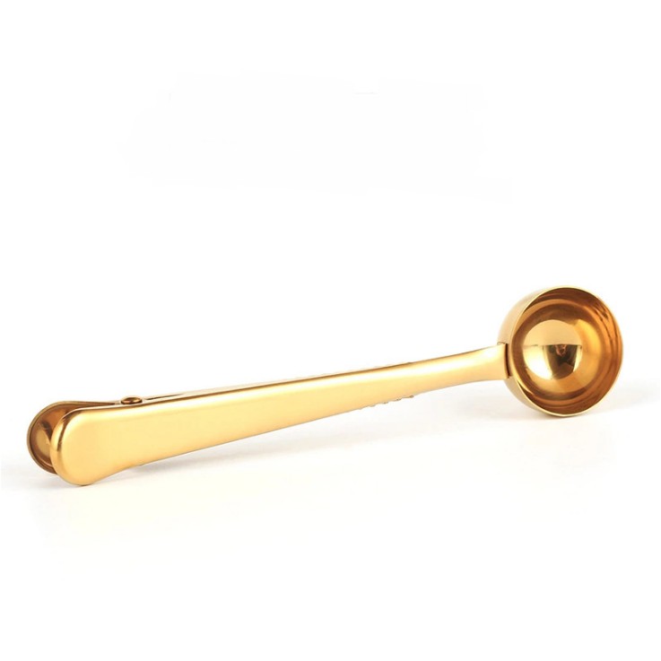 Thìa xúc cafe, đường, bột, hương liệu có gắn kẹp túi