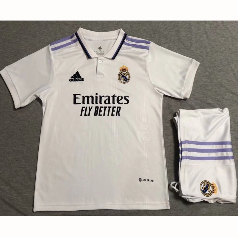 Bộ Quần Áo Bóng Đá Real Madrid 2223 Real Madrid Sân Nhà 3rd Size 16-28