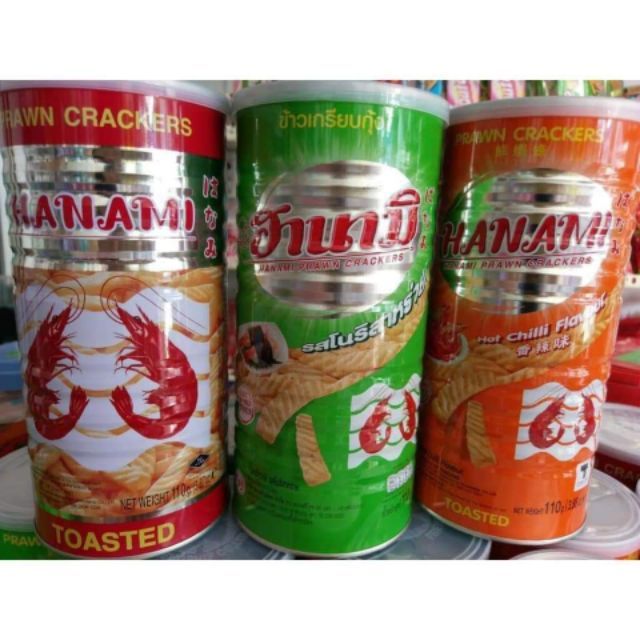 Bim bim tôm lon sắt Thái Lan.