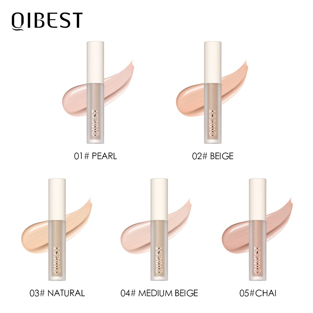 Kem Che Khuyết Điểm Qibest Độ Che Phủ Cao Kiềm Dầu 5 Màu Tùy Chọn 25g | BigBuy360 - bigbuy360.vn