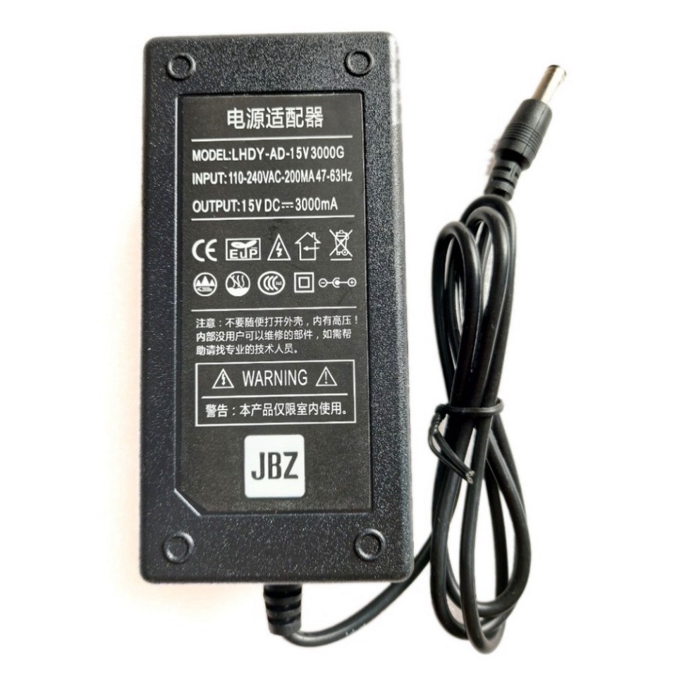 Adapter Sạc Loa Kéo JBZ 106 107 108 109 - 0806 - 1006 - 1206 Nguồn 15V-2A+3A+5A+6A -Chính Hãng