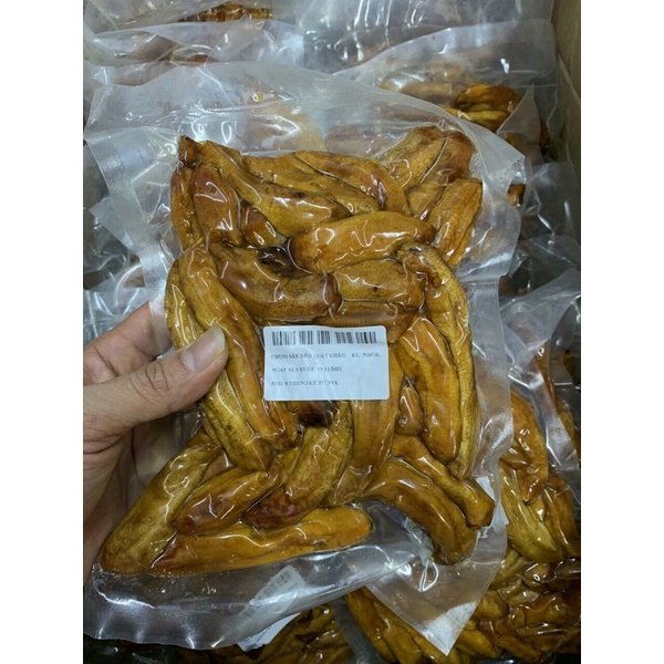 Bịch 500g Chuối Sấy Dẻo Nguyên Trái Xuấ Khẩu _Hàng Loại 1 Siêu Ngon