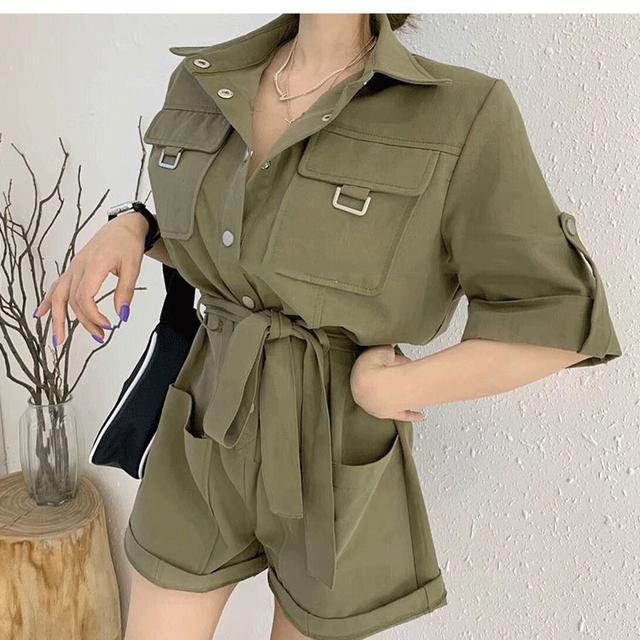 Jumpsuit Thời Trang Hàn Quốc Mùa Hè 2022 Phong Cách Mới Cho Nữ