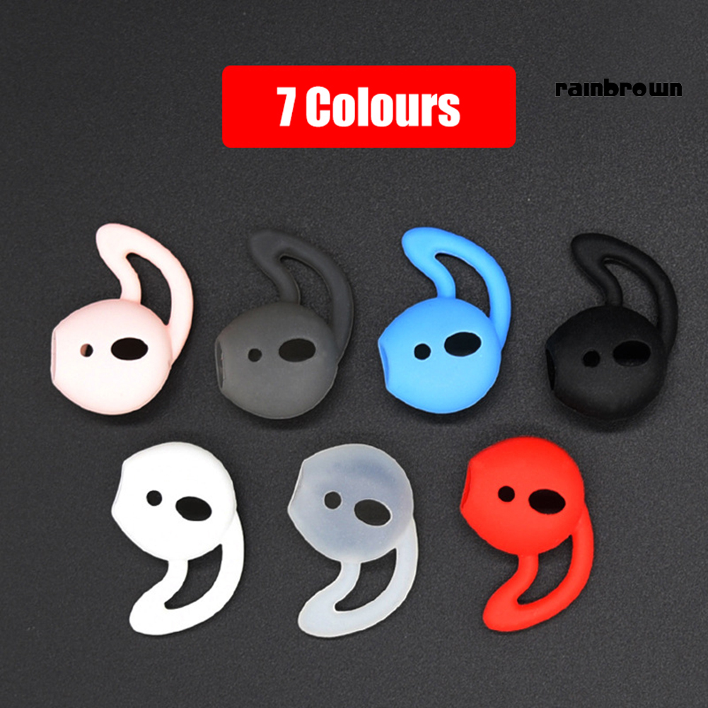 1 Cặp Nút Silicone Chống Trượt Cho Tai Nghe Airpods 1 / 2