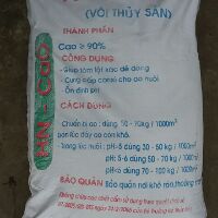 Vôi bột dùng cho cá kiểng