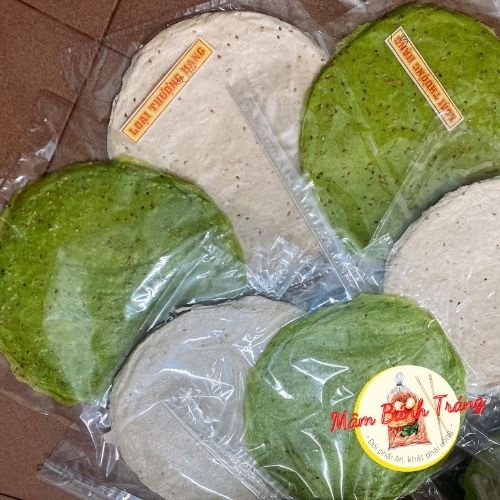 Bánh tráng sữa dừa bánh tráng Bến Tre sữa dừa lá dứa - 04100028