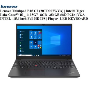 LapTop Lenovo Thinkpad E15 G2 20TD007WVA | Core i5 _ 1135G7 | 8GB | 256GB SSD PCIe | 15,6" Full HD IPS | FreeDos