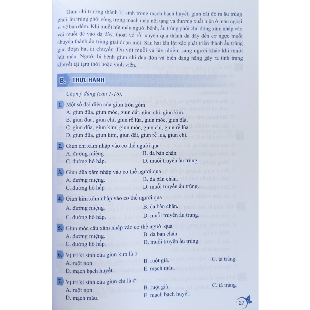 Sách - Thực hành Sinh Học 7