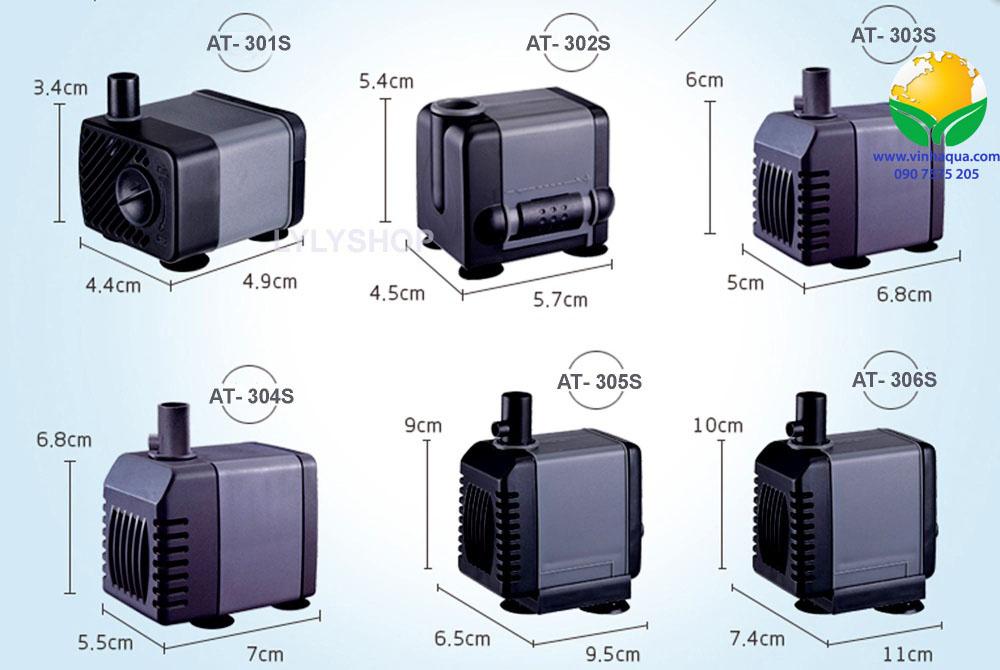 Máy bơm nước bể cá cảnh Atman AT 306S