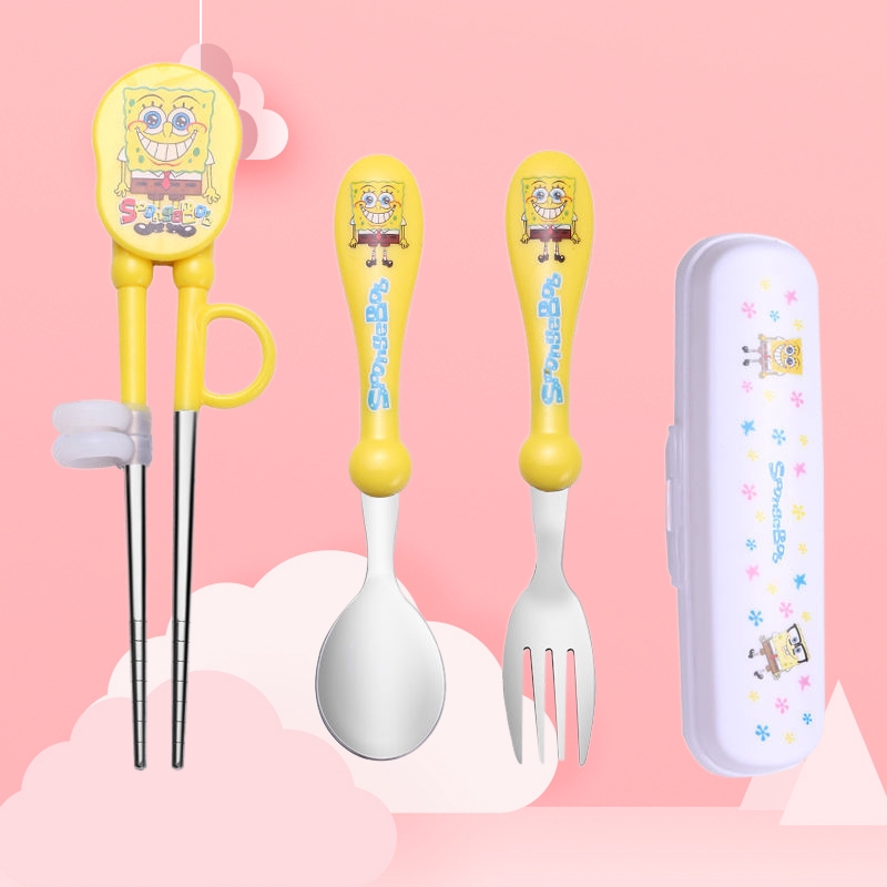 Bộ muỗng đũa nĩa tập ăn cho bé