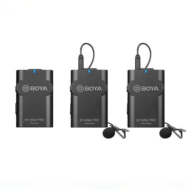 Micro không dây đa năng, thu âm cho điện thoại, máy ảnh | Boya BY-WM4 Pro, Pro-K2