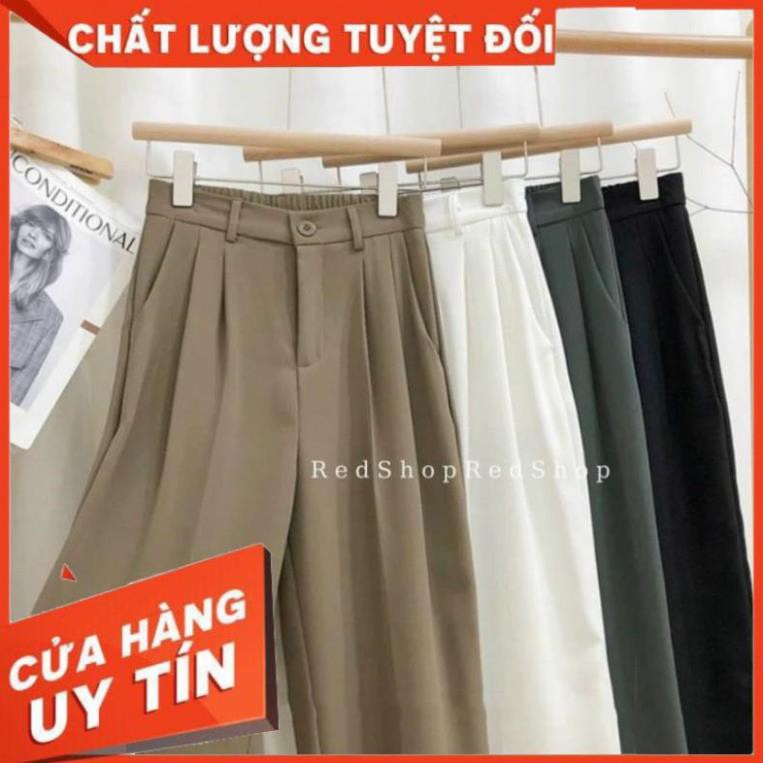 QUẦN ỐNG SUÔNG CÔNG SỞ⚡️HÀNG LOẠI ĐẸP ⚡️ CHẤT VẢI RUBY CAO CẤP, CẠP CHUN SAU TÔN DÁNG TẠO SỰ THOẢI MÁI