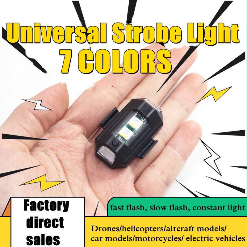 Đèn Nhấp Nháy Điều Khiển Từ Xa Cho Xe Mô Tô/Xe Hơi/Máy Bay Điều Khiển Từ Xa