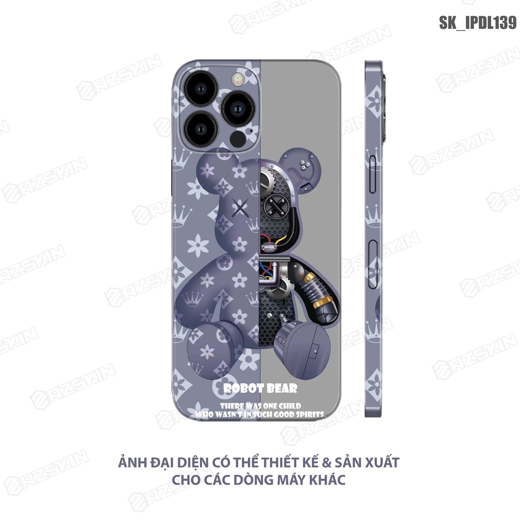 Miếng Dán Skin Độc Lạ Full Lưng Viền Dành Cho IPhone X/XS/XS Max |SK_IPDL139| Chất Liệu Chính Hãng, Bền màu, Dễ Dán