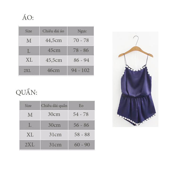 Bộ váy ngủ Lụa Thái 2 Dây 2112 ( vải thun trơn hỗn hợp ) | BigBuy360 - bigbuy360.vn