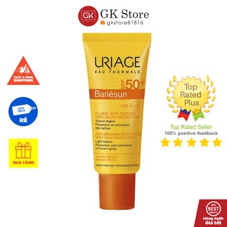 Kem Chống Nắng Chống Đốm Nâu- Uriage Bariésun Anti-Taches Fluid SPF 50+ 40ml