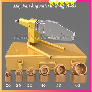 Máy hàn ống nhiệt ppr 563 - đầu hàn 20-63mm - hàng chuyên dụng cho thợ điện nước - bảo hành toàn quốc 6 tháng