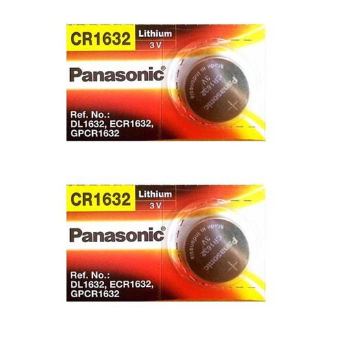 Combo 2 Viên Pin CR1632 Panasonic Lithium 3V - 2 Viên Pin CR1632 Panasonic