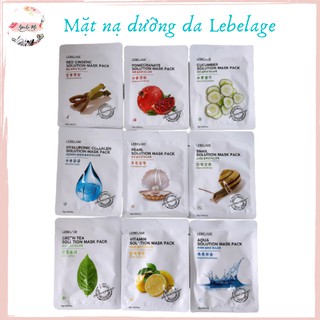 (Thanh lý - HCM) Mặt Nạ Dưỡng Da Trắng Sáng Lebelage Hàn Quốc Chiết Xuất Tự Nhiên