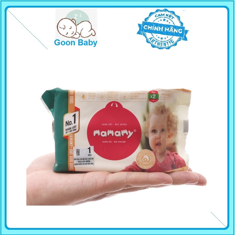 KHĂN ƯỚT EM BÉ MAMAMY 30 TỜ