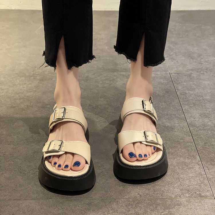 Sandal Đế Dày Thiết Kế Mới Thời Trang Dành Cho Mùa Hè