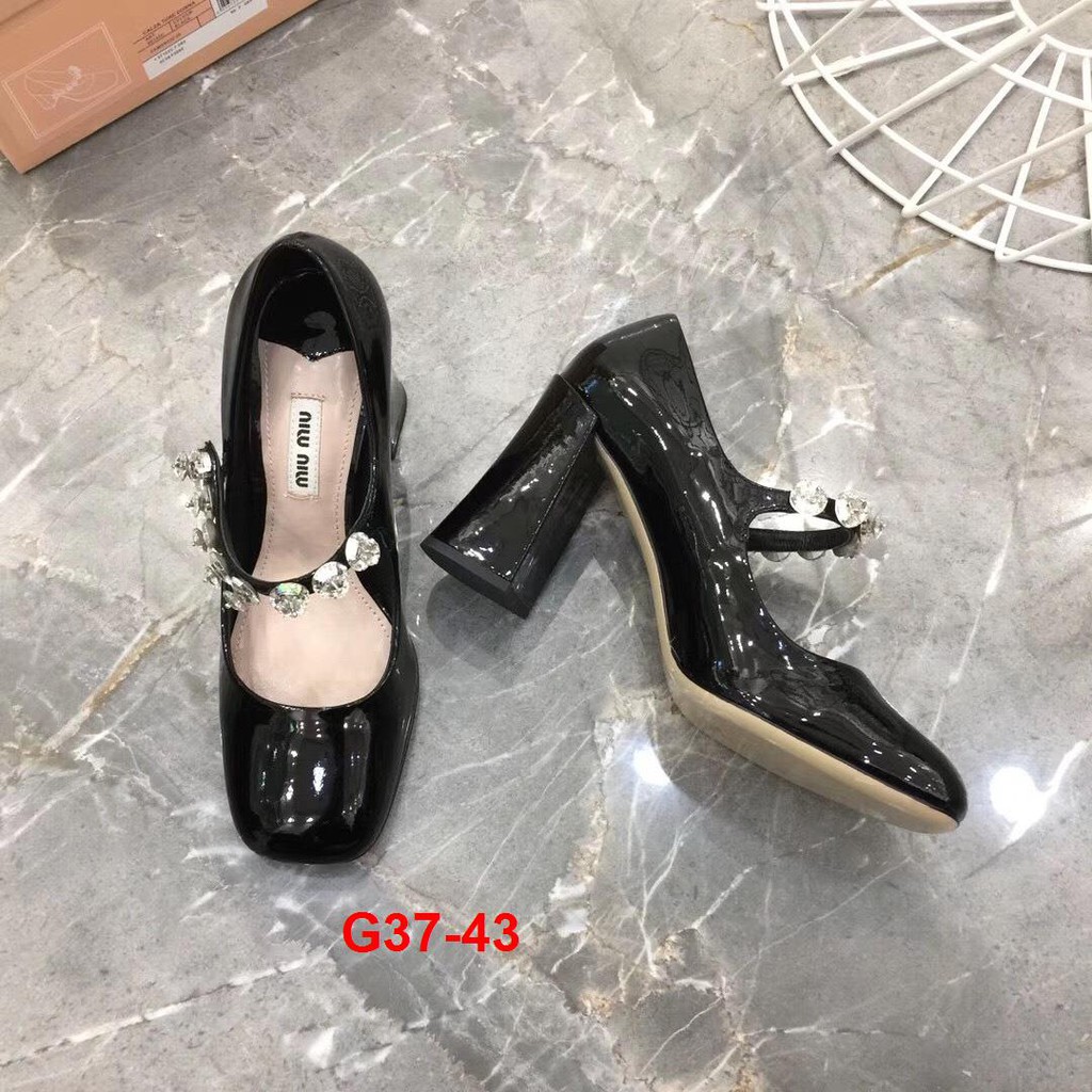 G37-43 Miu Miu giày cao 9cm siêu cấp