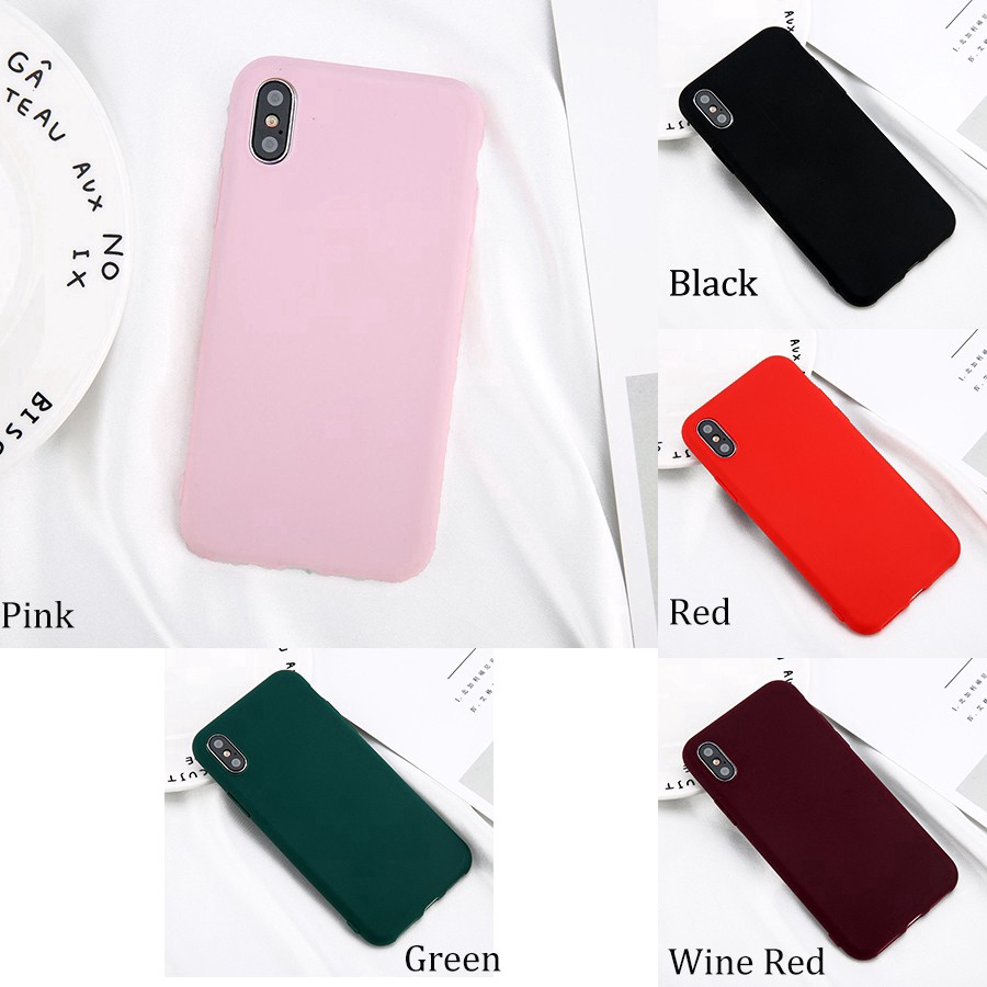 Ốp lưng cao su mềm mại cho iPhone X XS Max XR | BigBuy360 - bigbuy360.vn