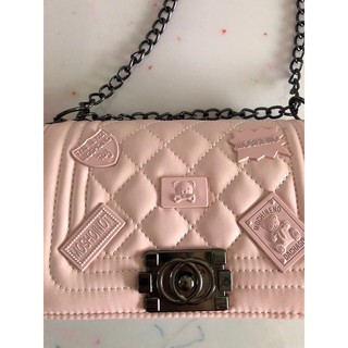 [Sẵn Hàng]♥️Túi Xách Da Logo 3 Màu(ảnh thật)Size 20x14x8cm