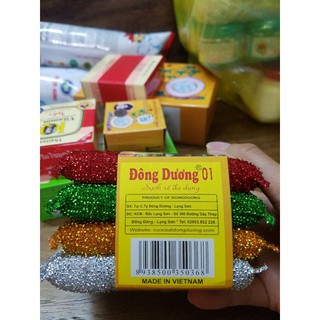 4 Miếng Rửa Bát Chén Cam 8x10cm