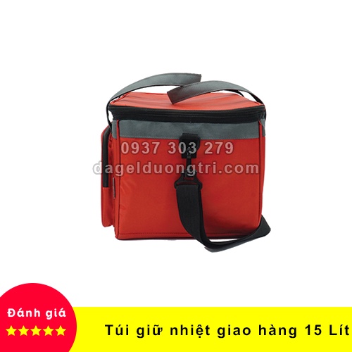 Túi Giao Hàng 15  Lít , Túi Giữ Nhiệt Nóng Lạnh Chuyên Dụng