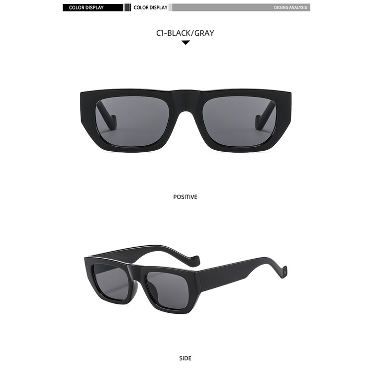 Kính mát gọng nhỏ thời trang Âu Mỹ 2021