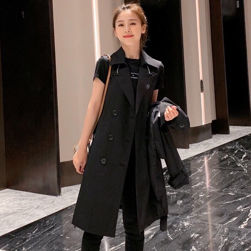 Áo Khoác Gió Dáng Rộng Phong Cách Anh Quốc Thời Trang Mùa Xuân Mới 2021