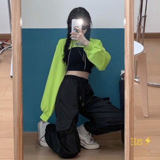 Set áo croptop trên ngực 2 món