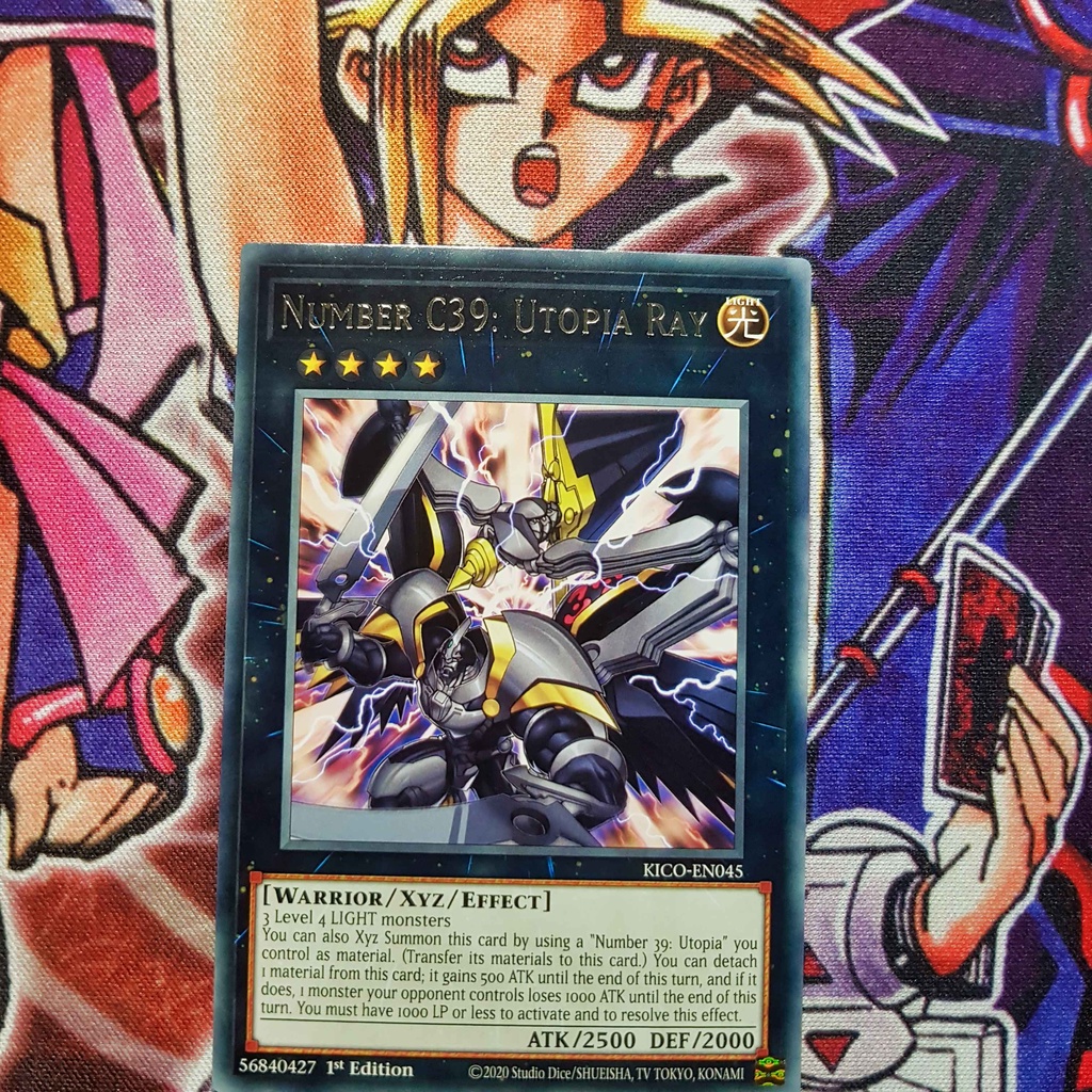 Thẻ bài Yugioh chính hãng | Number C39: Utopia Ray | KICO Rare