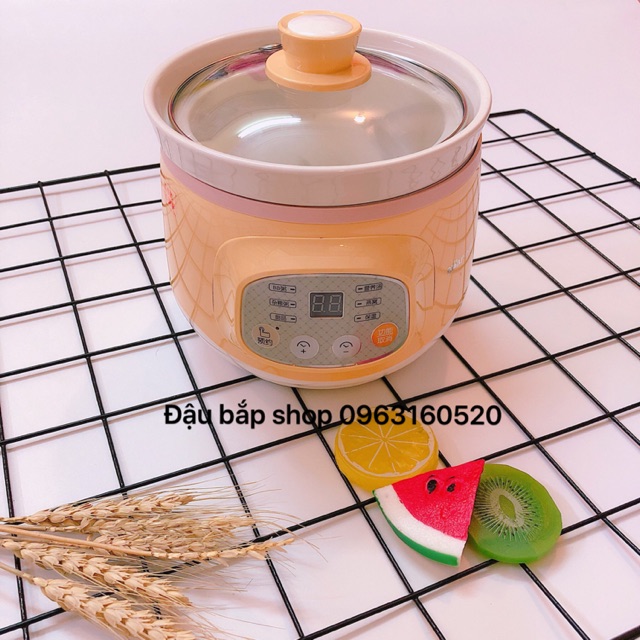 [ELHA99 giảm tối đa 150K] Nồi hầm cháo Bear vàng 1 Lít