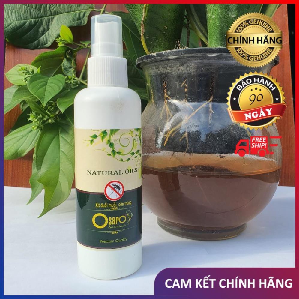 XỊT ĐUỔI MUỖI, Xịt ĐUỔI CÔN TRÙNG OSARA - 50ML Mùi Hương Dễ Chịu, Xua Đuổi Muỗi Và Côn Trùng, Khử Khuẩn Nấm Mốc