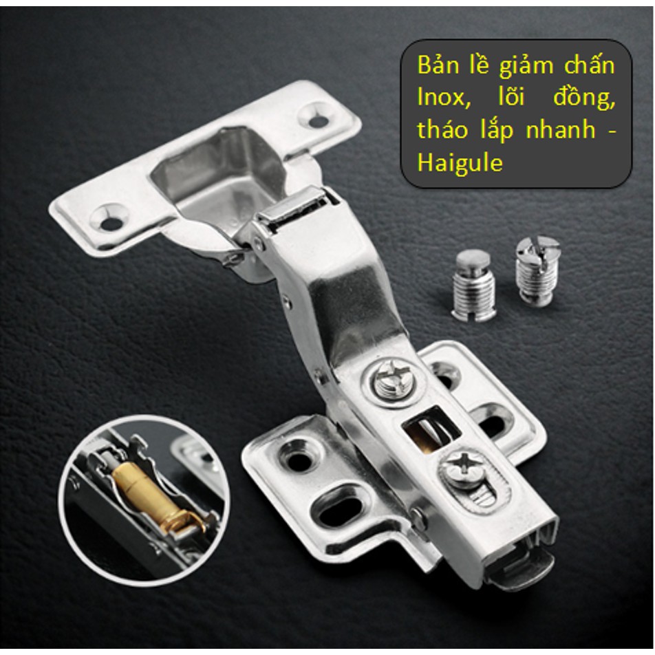 . . Bản lề giảm chấn Inox 304, lõi đồng,tháo lắp nhanh BOSS .. .. * *