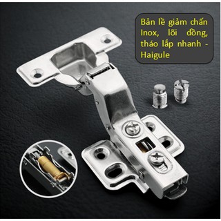 . . Bản lề giảm chấn Inox 304, lõi đồng,tháo lắp nhanh BOSS .. .. *