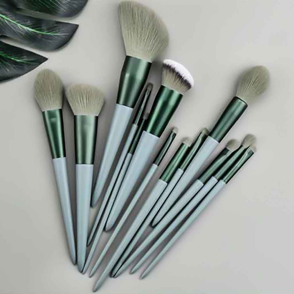CODseller 13Pcs Contour Brush Comfortable Exquisite Stylish Makeup Brush for Beauty