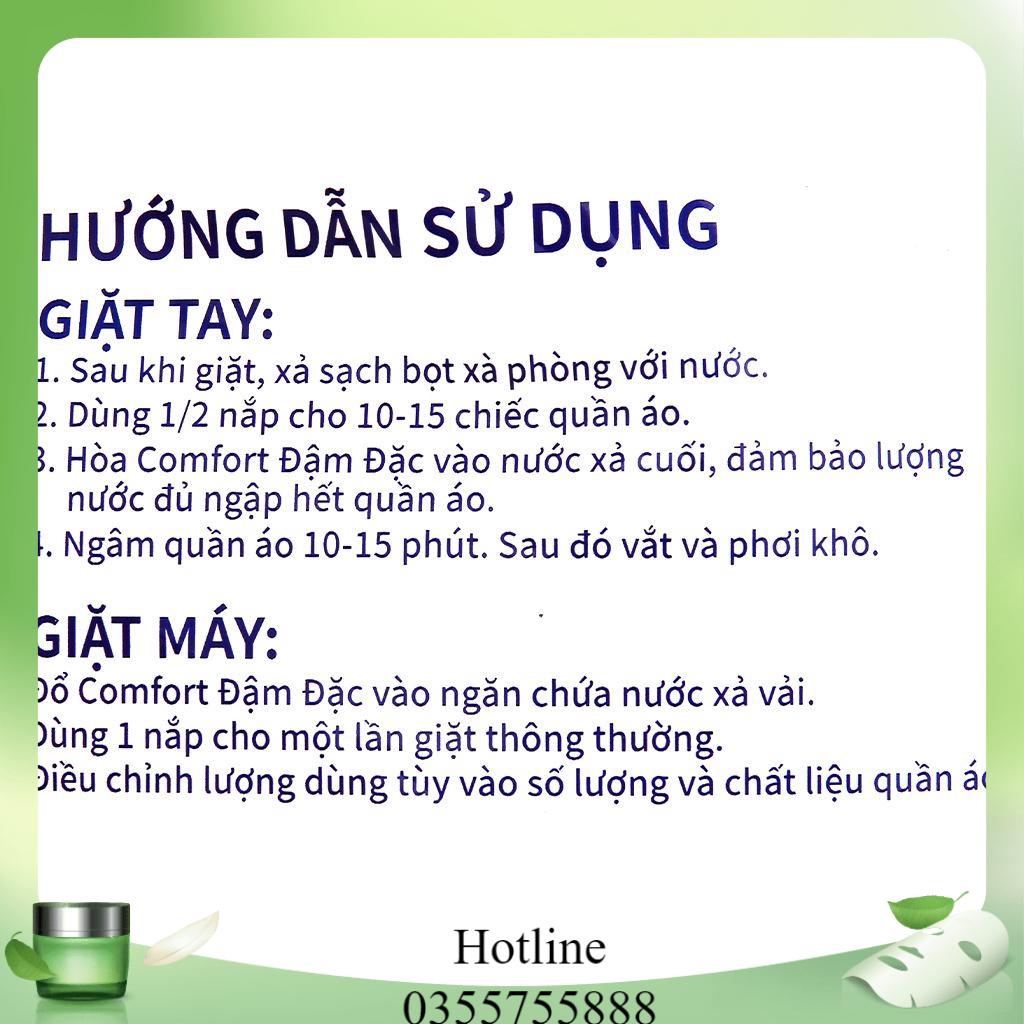 Nước xả vải Comfort Cho Da Nhạy Cảm Túi 3.2L / 3.8L