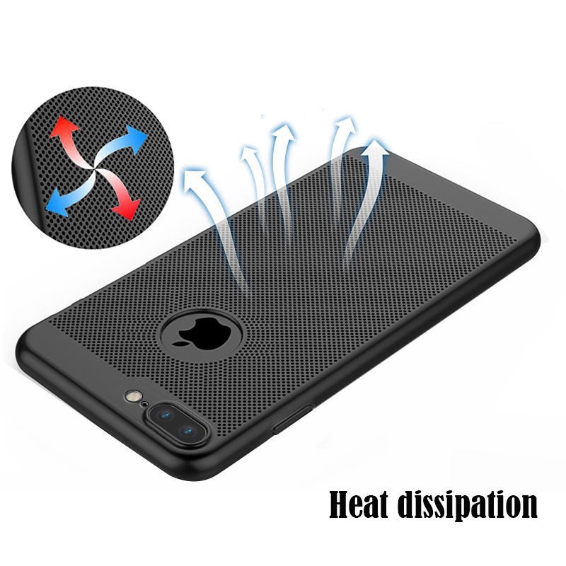 Ốp điện thoại siêu mỏng có khi thoát hơi cho iPhone 5 5s SE 6 7 8 Plus | BigBuy360 - bigbuy360.vn