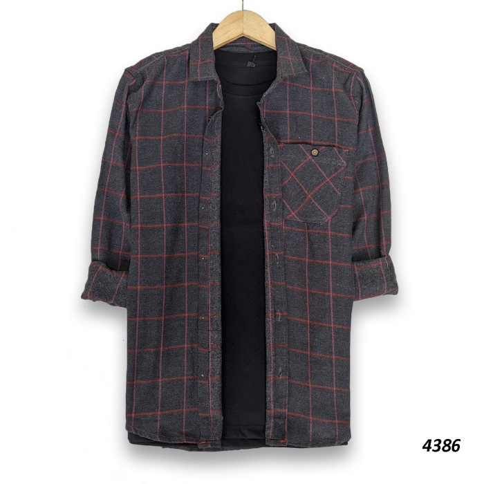 Áo Sơ Mi Flannel Dày Dặn Tay Ngắn Cỡ Lớn W3E1 Nhập Khẩu Chất Lượng Cao Phong Cách Hàn Quốc Cho Nam