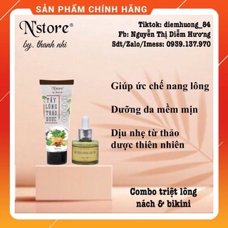 Combo Triệt Lông Vùng Kín Bikini Mỡ Trăn Ngọc Lan Tây
